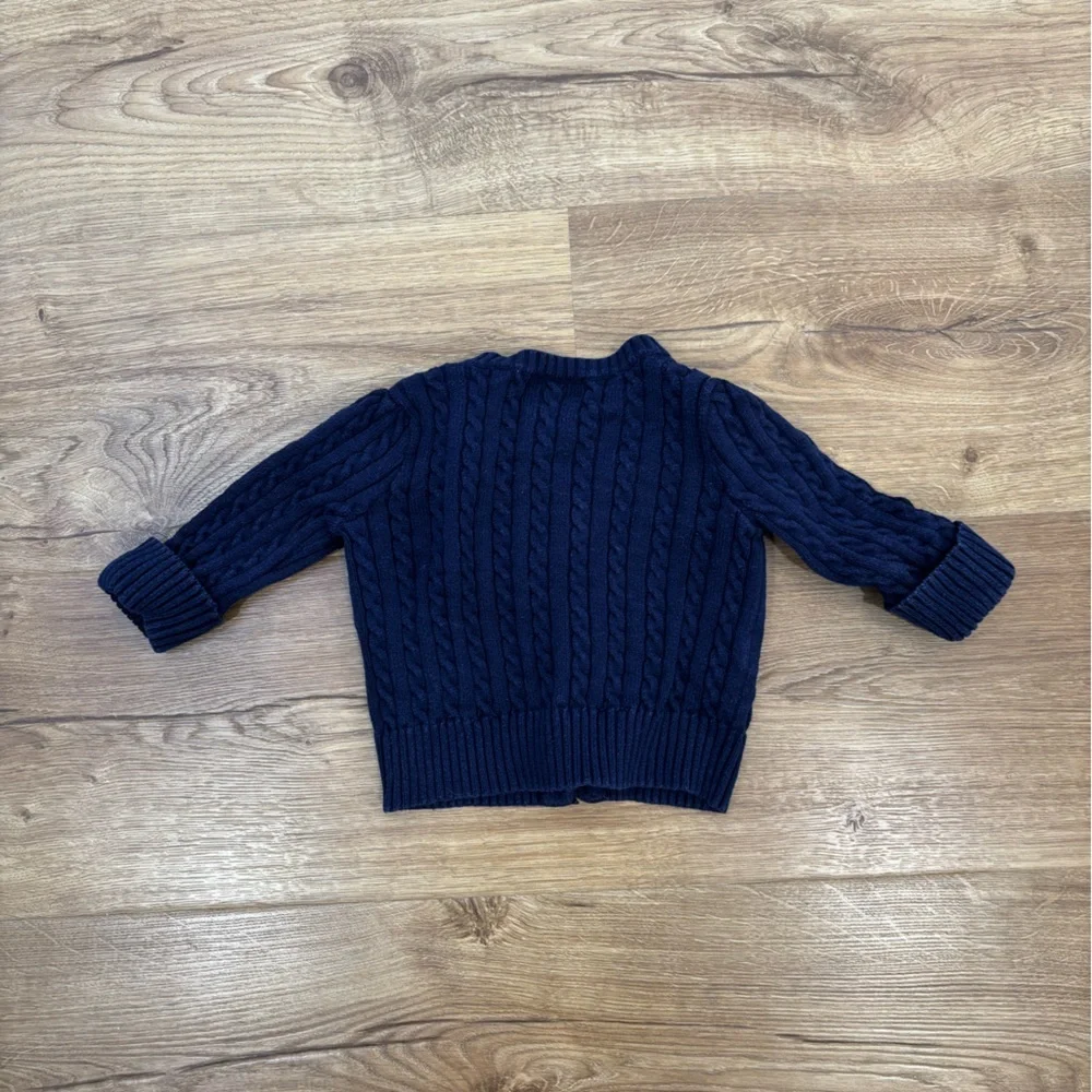 Ralph Lauren Cable Knit Cardigan Sweater